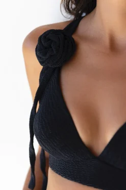 Bloom Scrunchie Nero