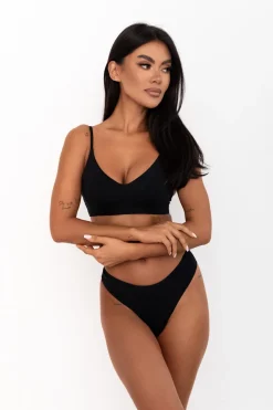 Deli Plunge Bustier Nero
