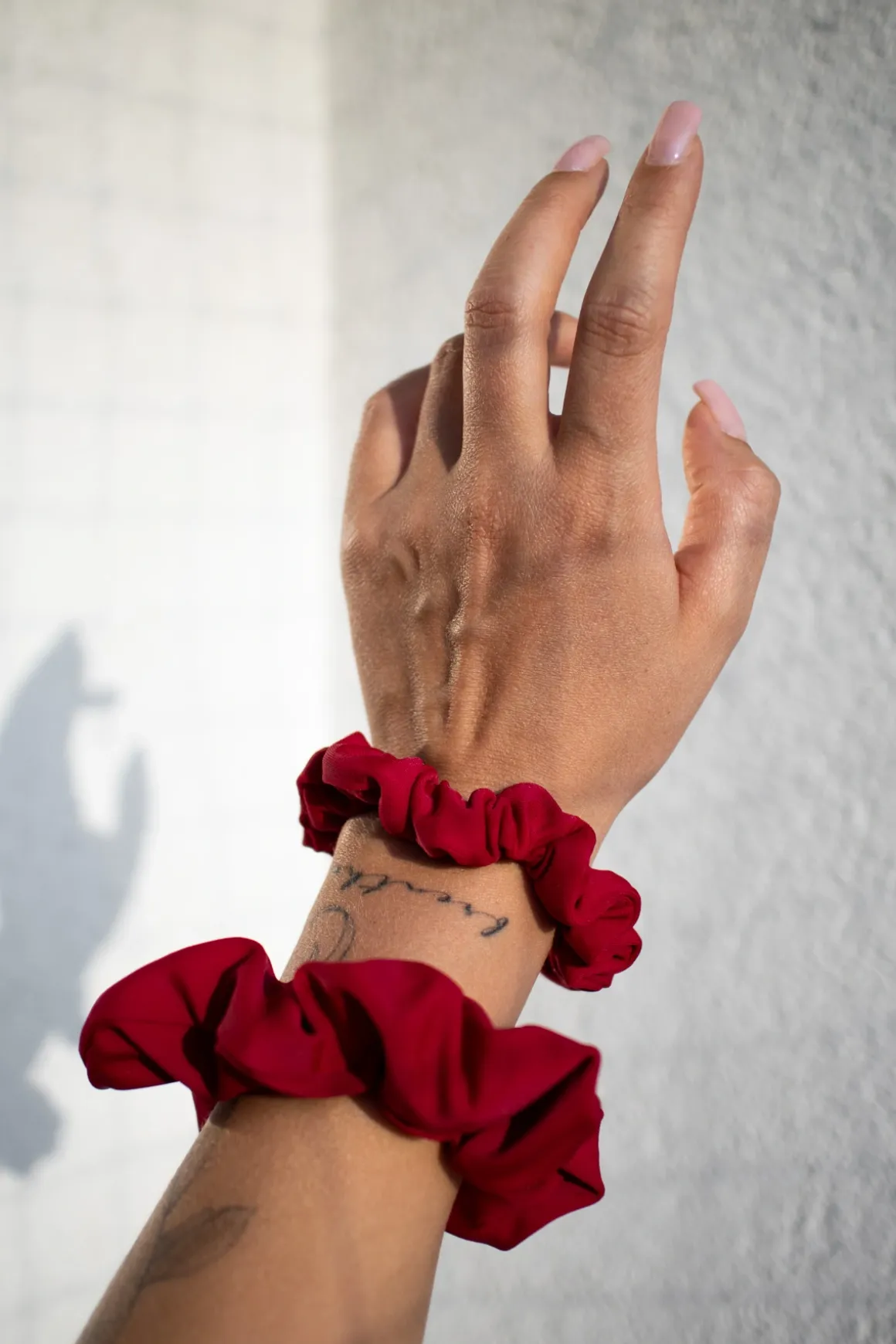 Gumka do włosów mini scrunchie sangria