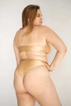High waist Caramel