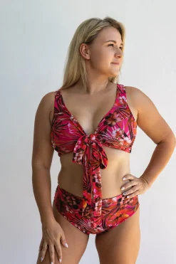 High waist Flora