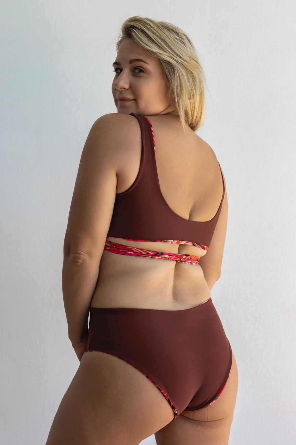 High waist Flora