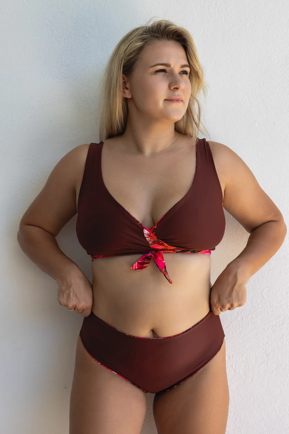 High waist Flora