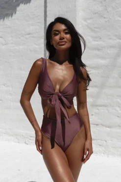 High waist Lilac