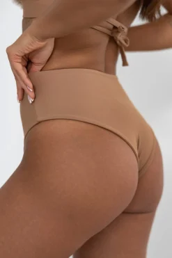 High waist Nude