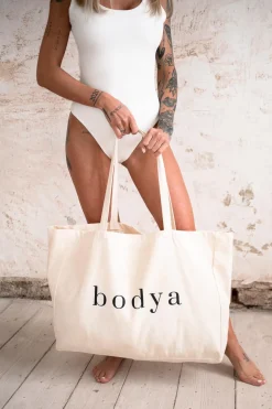 Torba plażowa bawełniana maxi bag